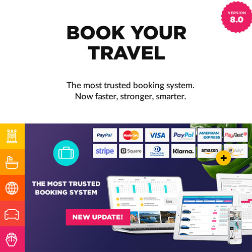 Book Your Travel - Online Booking WordPress Theme Book Your Travel - Online Booking WordPress Theme