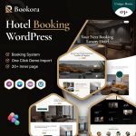Bookora - Hotel Booking WordPress Theme