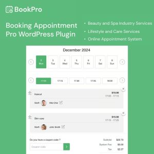 BookPro - Appointment Booking WordPress Plugin