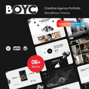 Boyc - Creative Agency Portfolio WordPress Theme
