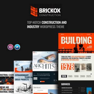 Brickox - Construction and Industry WordPress Theme