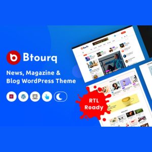 Btourq - WordPress News Magazine Theme