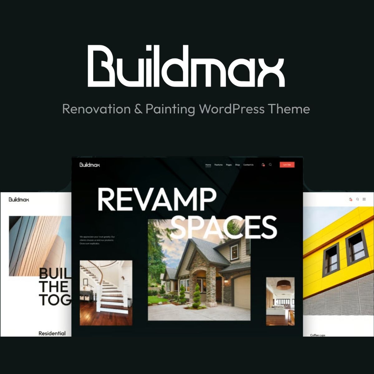 BuildMax - Renovation & Painting WordPress Theme BuildMax - Renovation & Painting WordPress Theme