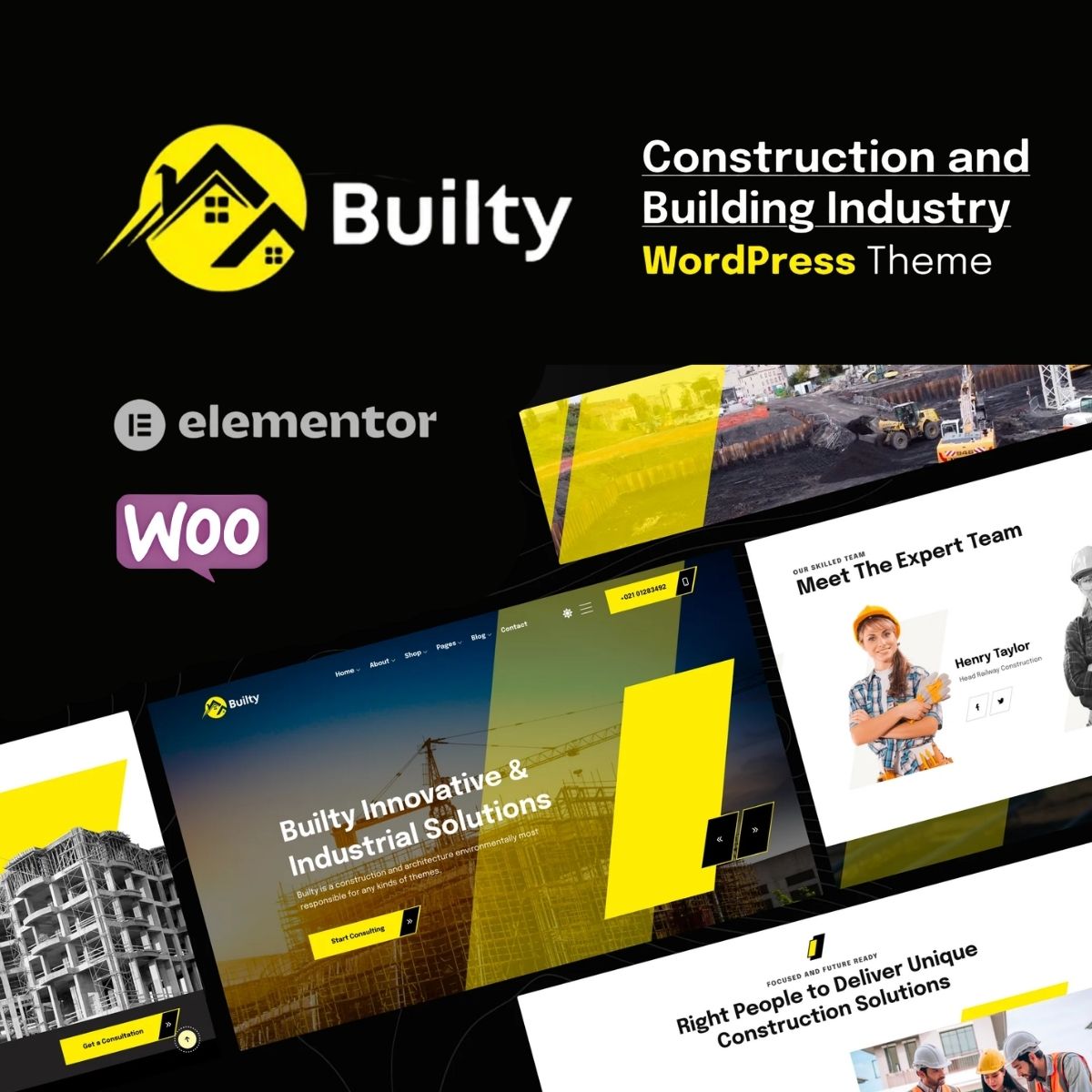 Builty - Building & Construction Company Theme Builty - Building & Construction Company Theme