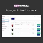 Buy Again for WooCommerce