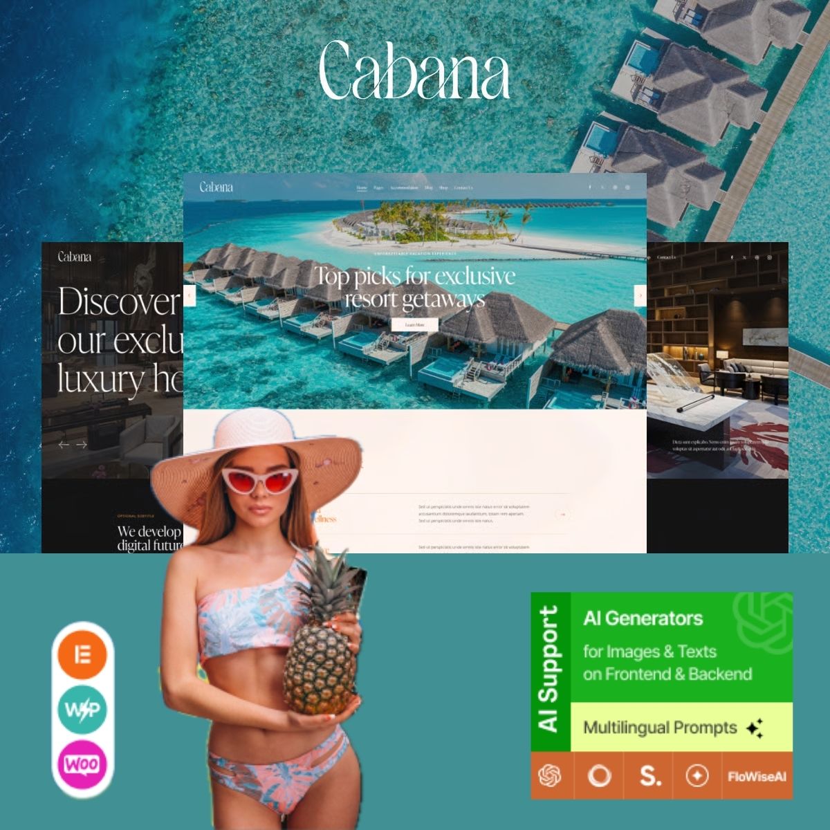 Cabana - Luxury Resort, Villa & Hotel WordPress Theme Cabana - Luxury Resort, Villa & Hotel WordPress Theme