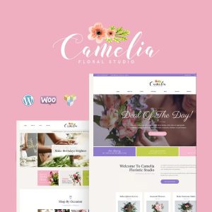 Camelia | Floral Studio Florist WordPress Theme