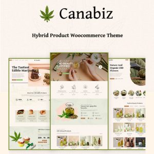 Canabiz - Marijuana WordPress Theme