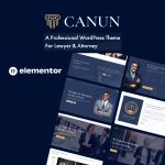 Canun - Lawyer & Attorney WordPress Theme