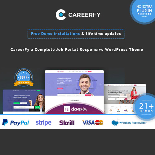 Careerfy - Job Board WordPress Theme Careerfy - Job Board WordPress Theme