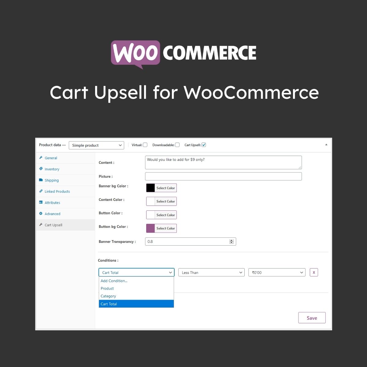 Cart Upsell for WooCommerce Cart Upsell for WooCommerce