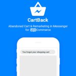 CartBack - WooCommerce Abandoned Cart & Remarketing in Facebook Messenger