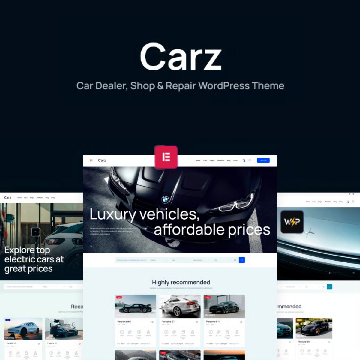 Carz — Car Dealer, Shop & Repair WordPress Theme Carz — Car Dealer, Shop & Repair WordPress Theme