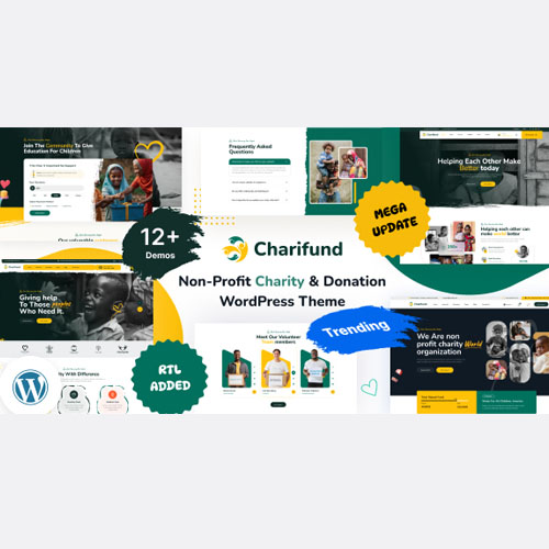 ChariFund - Charity WordPress Theme Multipurpose ChariFund - Charity WordPress Theme Multipurpose