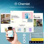 Chemist - Drug Pharmacy & Medical Weed WordPress Theme