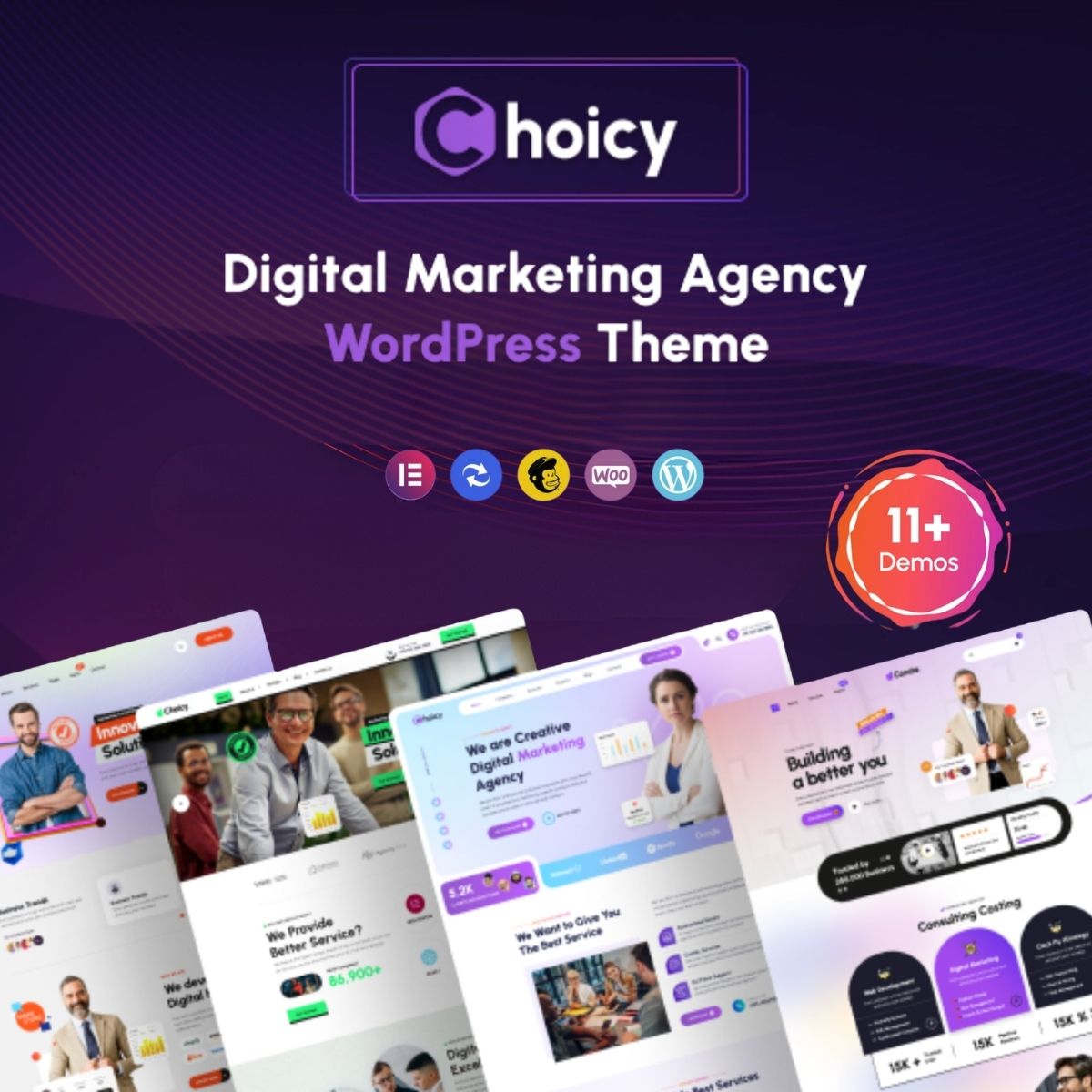 Choicy - Digital Marketing Agency WordPress Choicy - Digital Marketing Agency WordPress