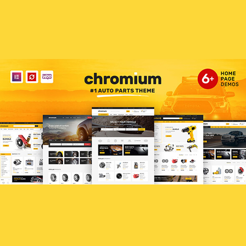 Chromium - Auto Parts Shop WordPress WooCommerce Theme Chromium - Auto Parts Shop WordPress WooCommerce Theme
