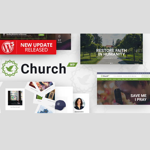 ChurchWP - A Contemporary WordPress Theme for Churches ChurchWP - A Contemporary WordPress Theme for Churches