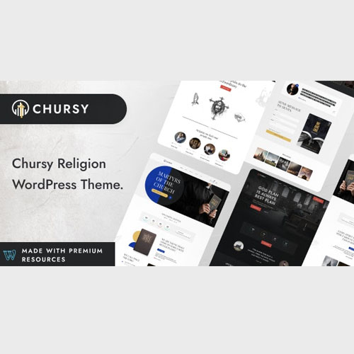Chursy - Church Religious WordPress Theme Chursy - Church Religious WordPress Theme