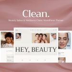 Clean - Beauty Salon & Wellness Clinic WordPress Theme