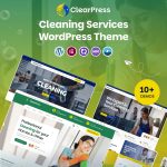 ClearPress - Cleaning Services WordPress Theme
