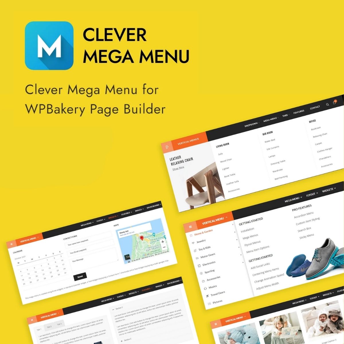 Clever Mega Menu for WPBakery Page Builder Clever Mega Menu for WPBakery Page Builder