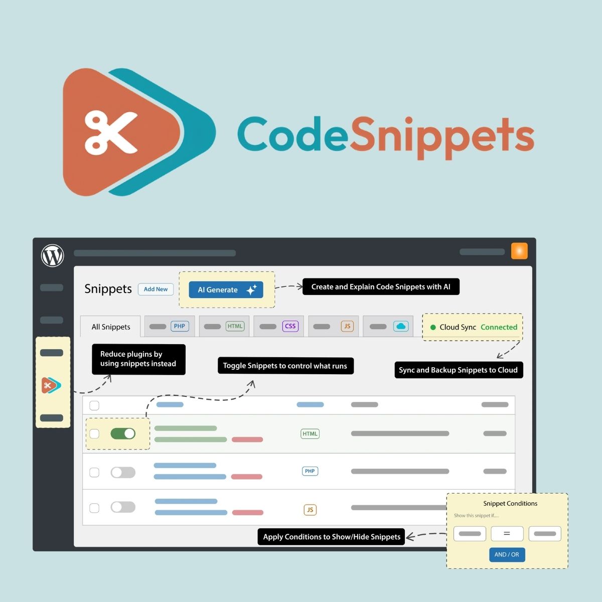 Code Snippets Pro Code Snippets Pro