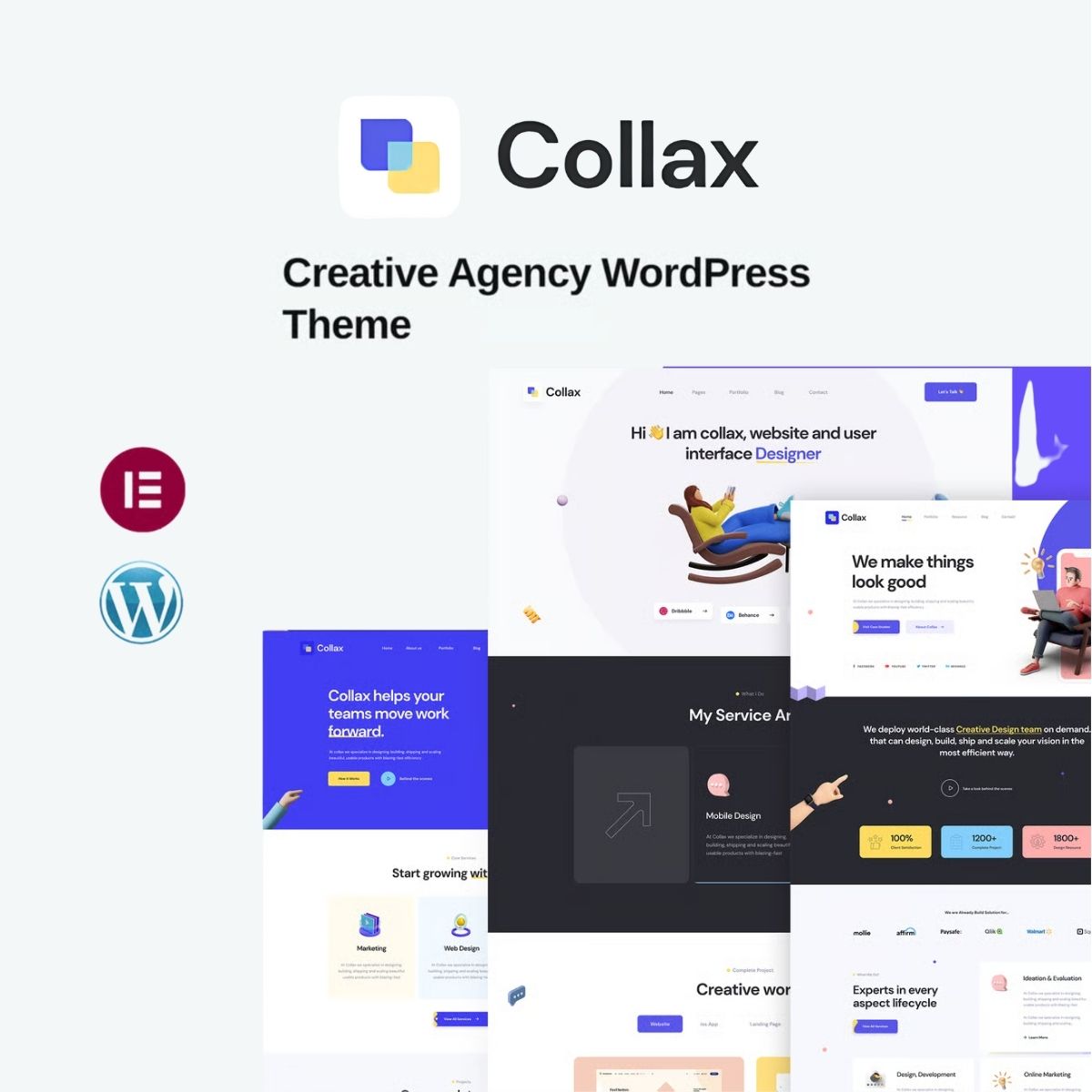 Collax - Creative Agency WordPress Theme Collax - Creative Agency WordPress Theme