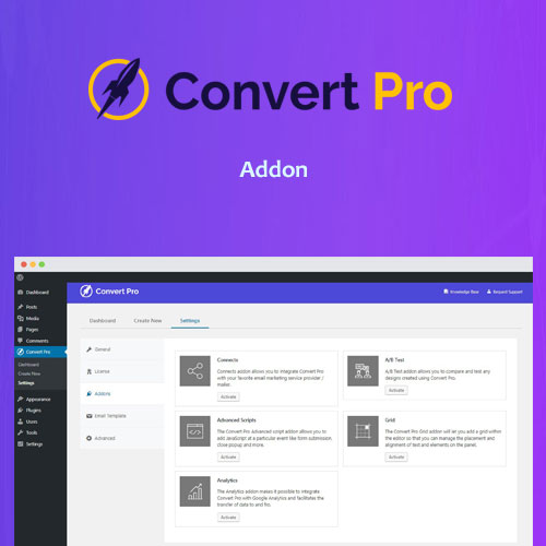 Convert Pro Addon Convert Pro Addon