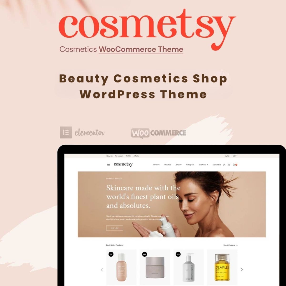 Cosmetsy - Beauty Cosmetics Shop Theme Cosmetsy - Beauty Cosmetics Shop Theme
