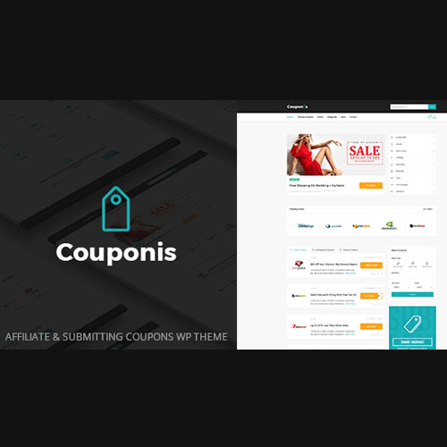 Couponis - Affiliate & Submitting Coupons WordPress Theme Couponis - Affiliate & Submitting Coupons WordPress Theme