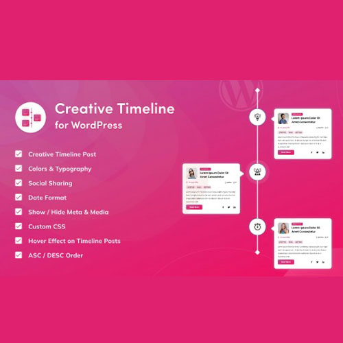 Creative Timeline for WordPress Creative Timeline for WordPress
