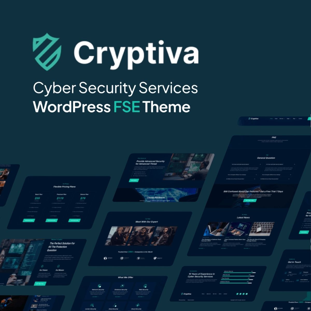Cryptiva - Cyber Security Services Gutenverse FSE WordPress Block Theme Cryptiva - Cyber Security Services Gutenverse FSE WordPress Block Theme