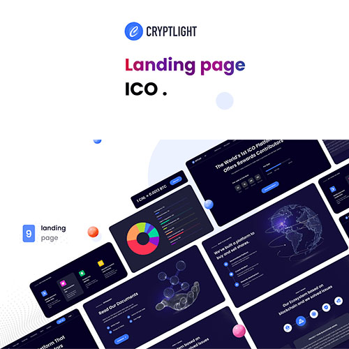 Cryptlight - ICO NFT AI Landing Page WordPress Theme Cryptlight - ICO NFT AI Landing Page WordPress Theme
