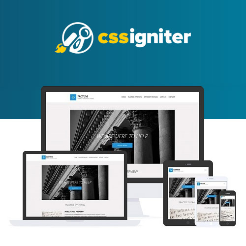 CSS Igniter Factum WordPress Theme CSS Igniter Factum WordPress Theme