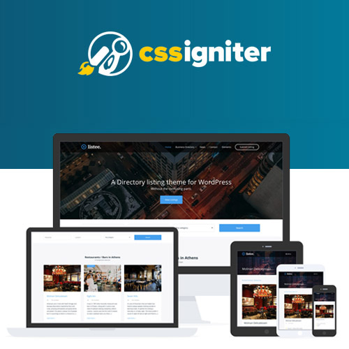 CSS Igniter Listee WordPress Theme CSS Igniter Listee WordPress Theme