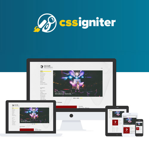 CSS Igniter Oxium WordPress Theme CSS Igniter Oxium WordPress Theme