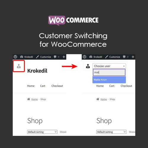 Customer Switching for WooCommerce Customer Switching for WooCommerce