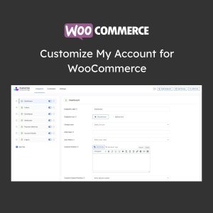 Customize My Account for WooCommerce