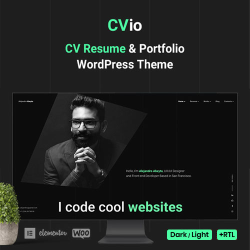 Cvio - Personal Portfolio WordPress Theme Cvio - Personal Portfolio WordPress Theme
