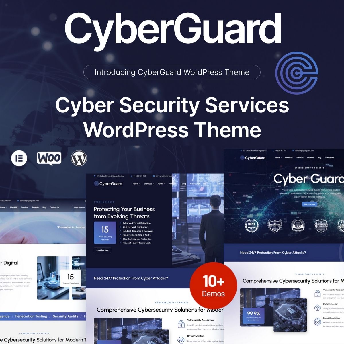 CyberGuard - Cyber Security Services WordPress Theme CyberGuard - Cyber Security Services WordPress Theme