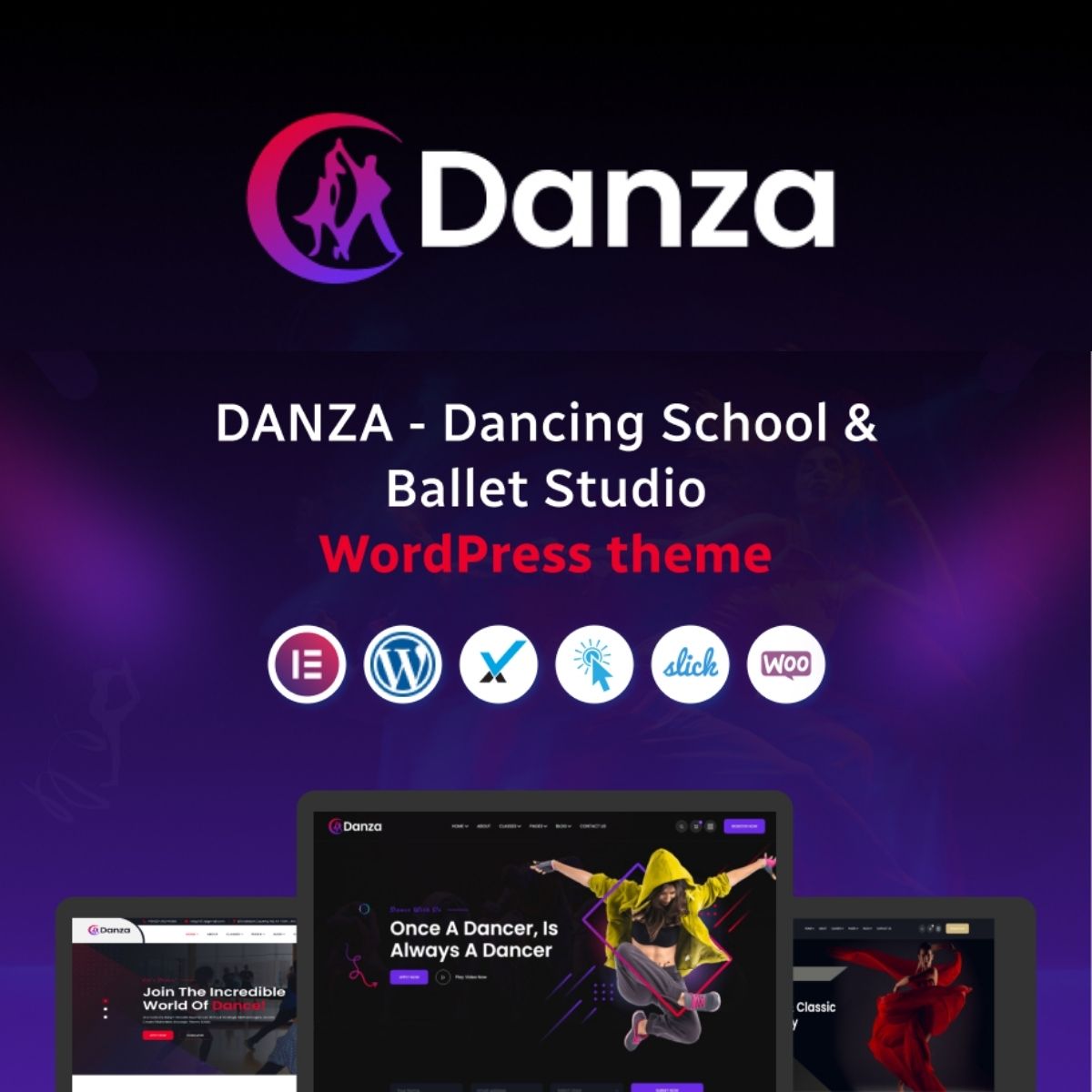 Danza – Dancing School and Ballet Studio WordPress Theme Danza – Dancing School and Ballet Studio WordPress Theme
