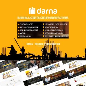 Darna - Building & Construction WordPress Theme