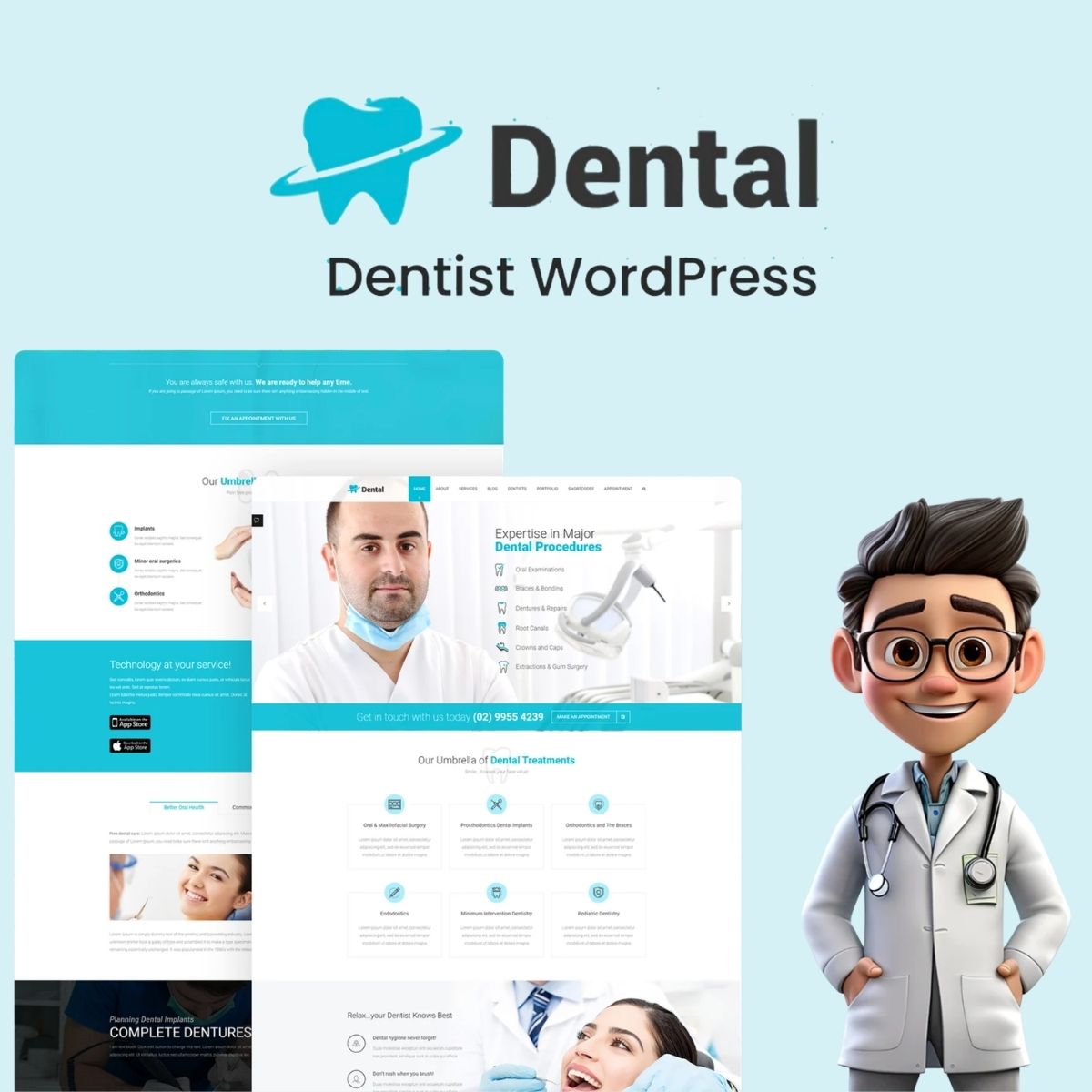 Dental Clinic - Dentist WordPress Theme Dental Clinic - Dentist WordPress Theme