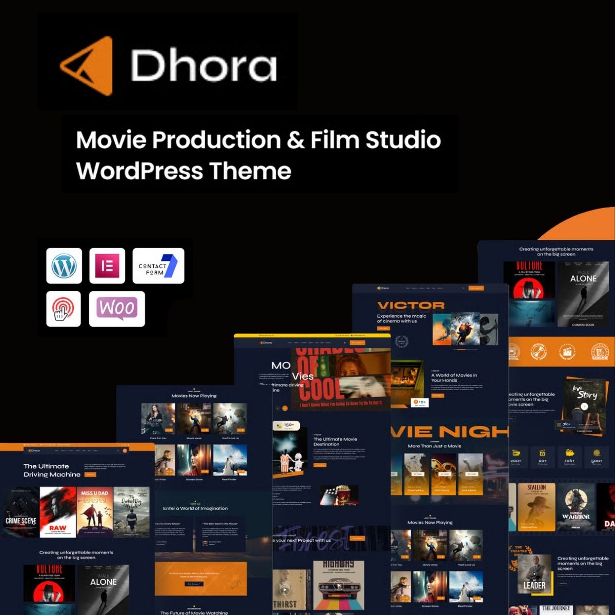 Dhora – Movie Production & Film Studio WordPress Theme Dhora – Movie Production & Film Studio WordPress Theme