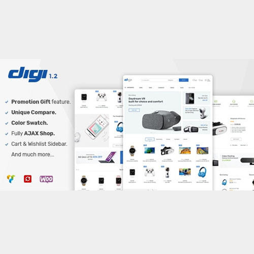 Digi - Electronics Store WooCommerce Theme Digi - Electronics Store WooCommerce Theme