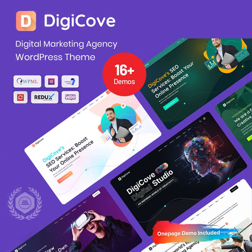 Digicove - Digital Marketing Agency WordPress Theme Digicove - Digital Marketing Agency WordPress Theme