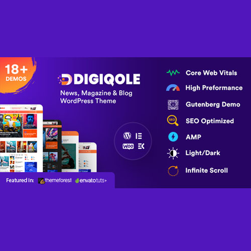 Digiqole - News Magazine WordPress Theme Digiqole - News Magazine WordPress Theme