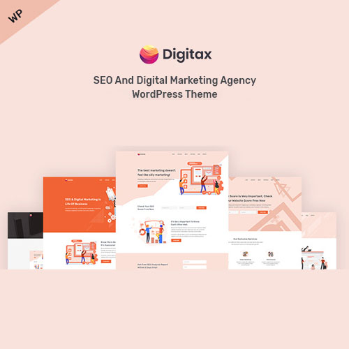 Digitax - SEO & Digital Marketing Agency WordPress Theme Digitax - SEO & Digital Marketing Agency WordPress Theme