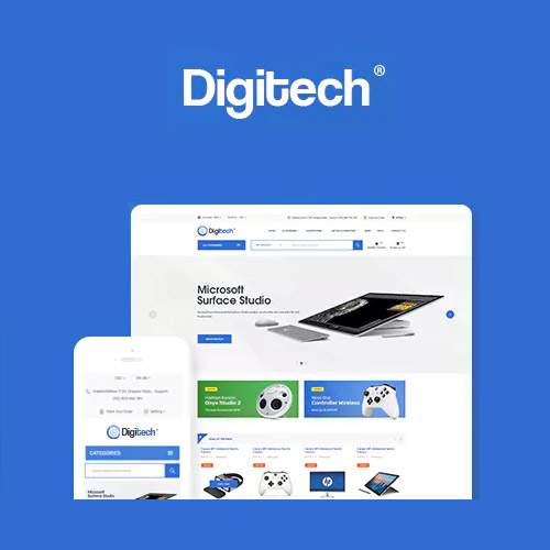 Digitech - Technology Theme for WooCommerce WordPress Digitech - Technology Theme for WooCommerce WordPress